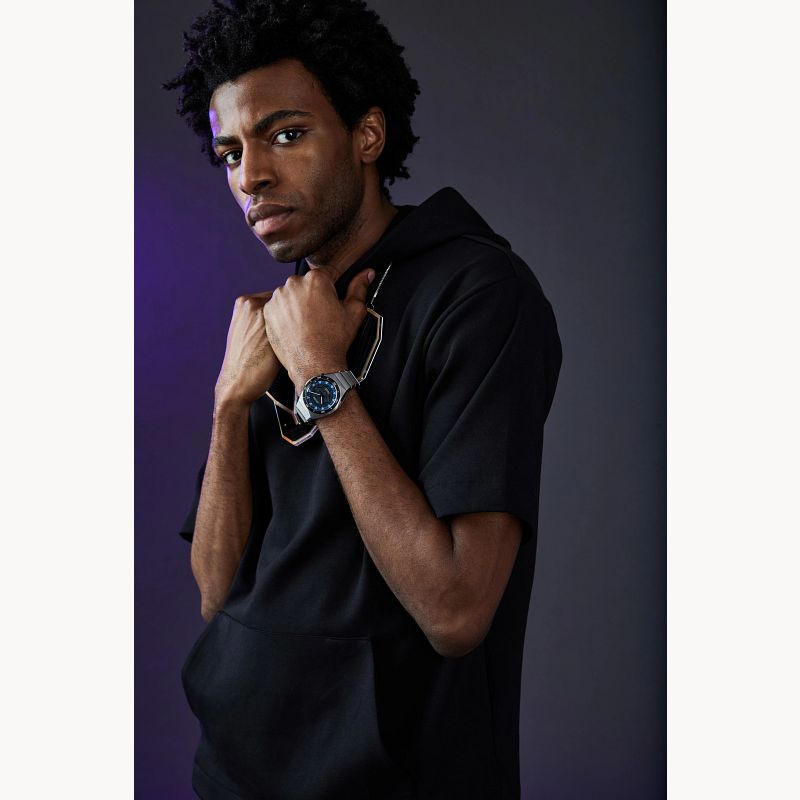 Black Panther Black Dial Super Titanium Bracelet AW1668 50W CITIZEN